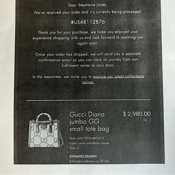 Gucci Beige and Brown Monogram Tote - Picture 16 of 16